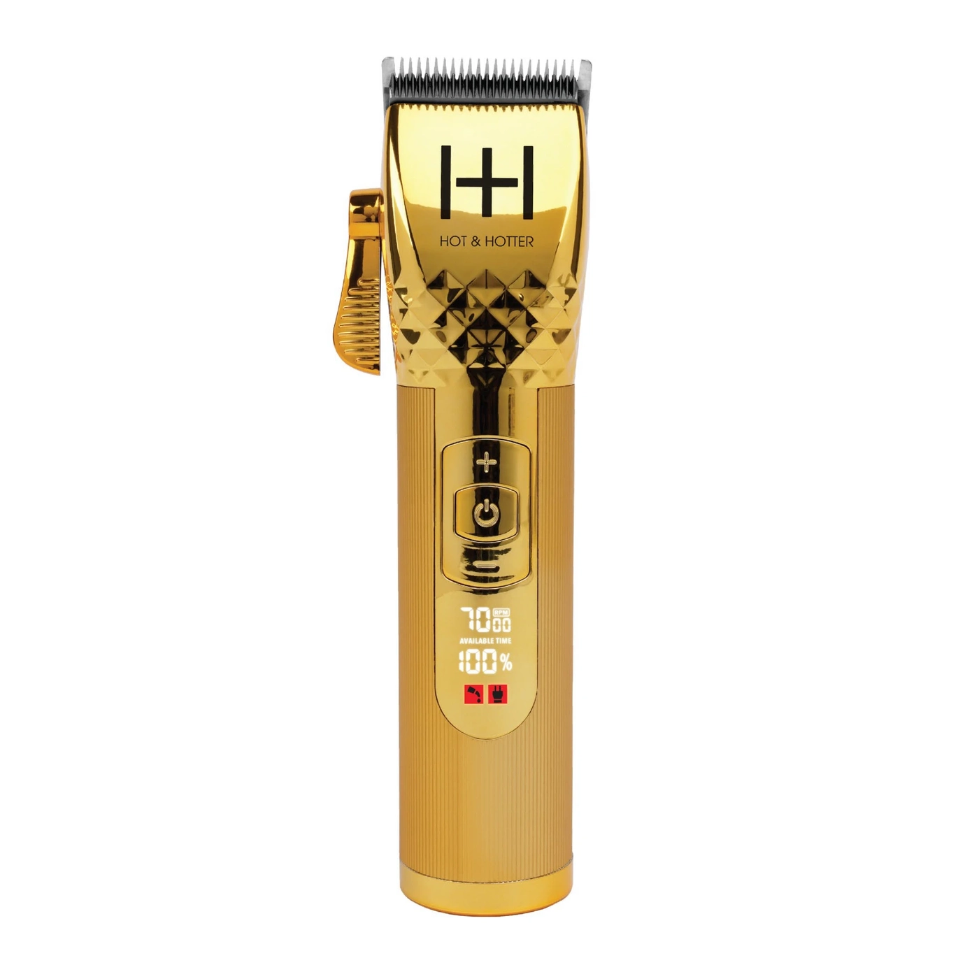 Hot & Hotter Professional Cordless Lithium Gold Clipper