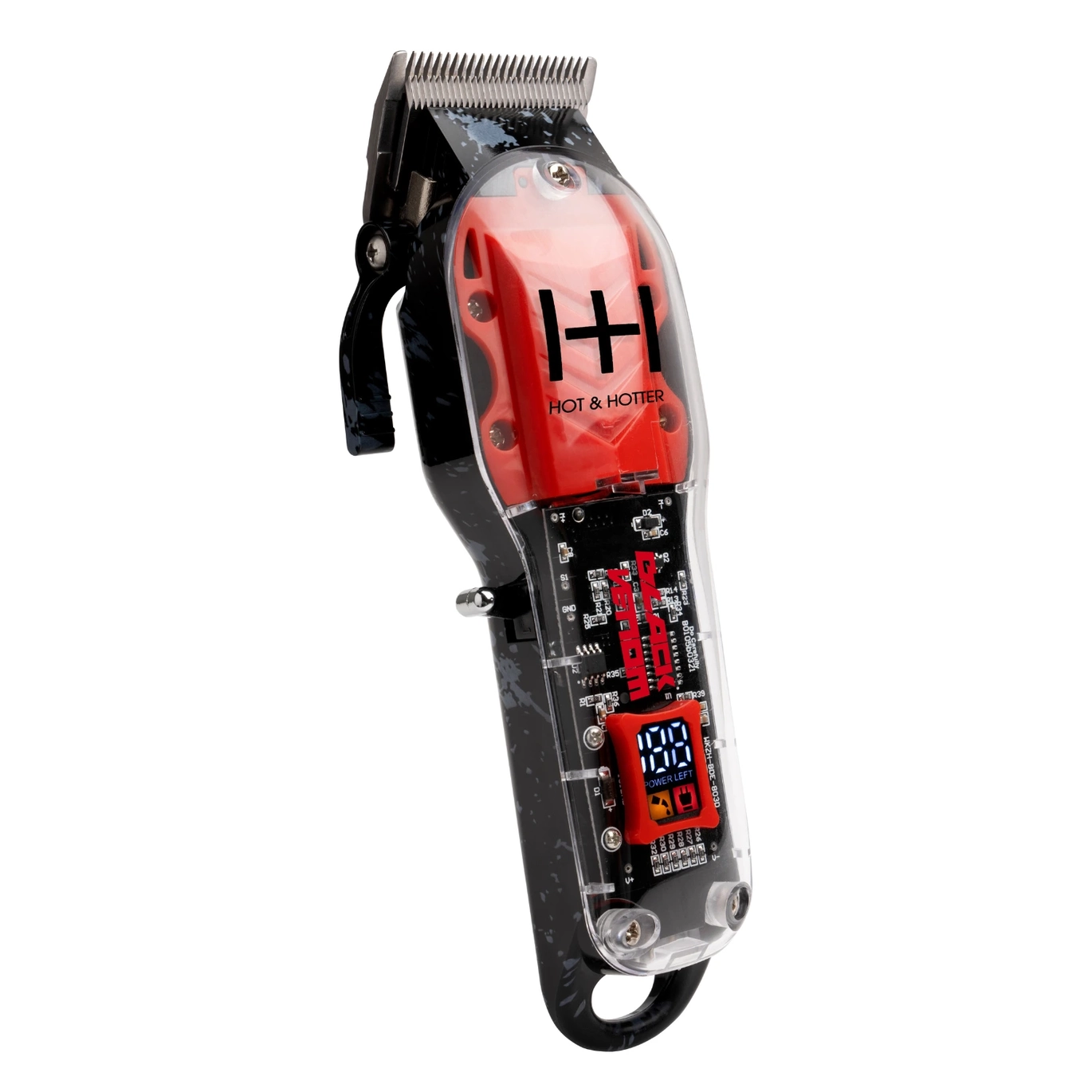 Hot & Hotter Pro Rechargeable Red Venom Clipper